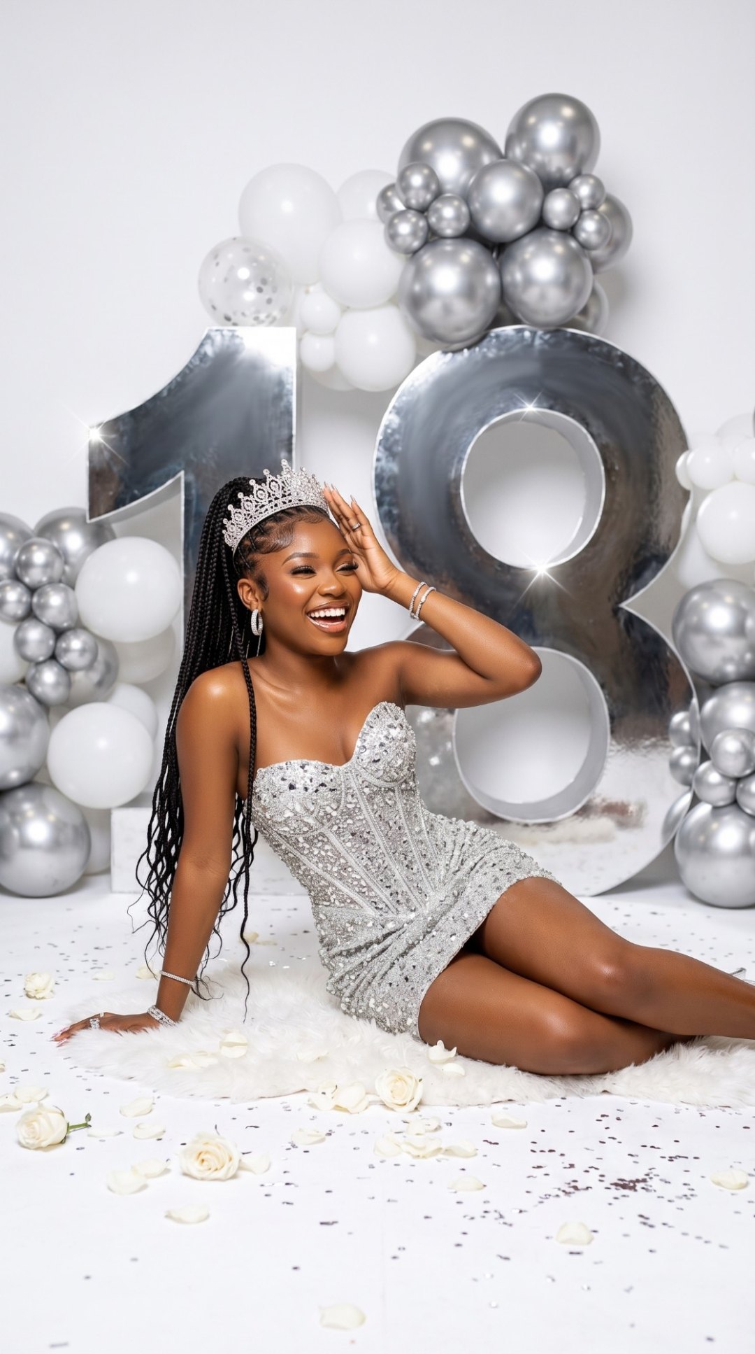 Vicky at her 18th birthday shoot